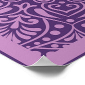 Reiki Beginselen - Reiki Voorschriften in Lotus Poster (Hoek)