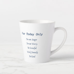 Reiki beschermt de latte Mok. Blauw Mok
