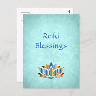 Reiki Blessings Briefkaart