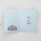 Reiki Blessings krijgen een goede groet Kaart (Binnen)