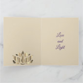 Reiki Blessings krijgen een goede groet Kaart (Binnen)