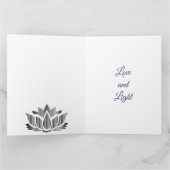 Reiki Blessings krijgen een goede groet Kaart (Binnen)