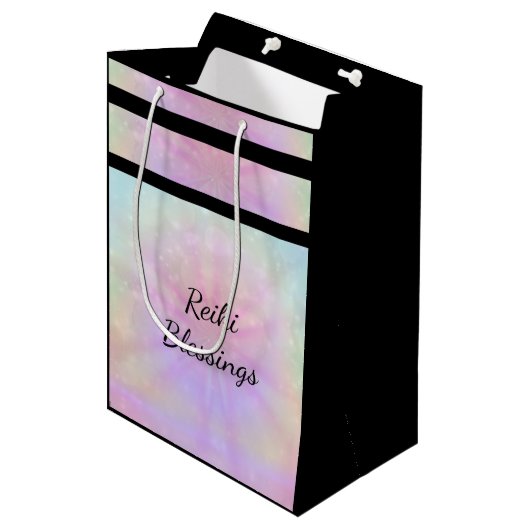 Reiki Blessings Medium Cadeauzakje (Voorkant Gekanteld)