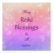 Reiki Blessings Perfect Poster (Voorkant)