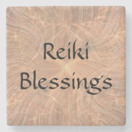 Reiki Blessings Stenen Onderzetter
