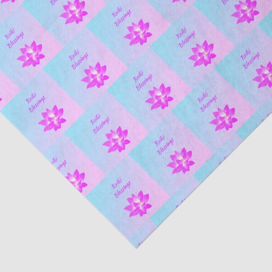 Reiki Blessings Tissuepapier (Detail)