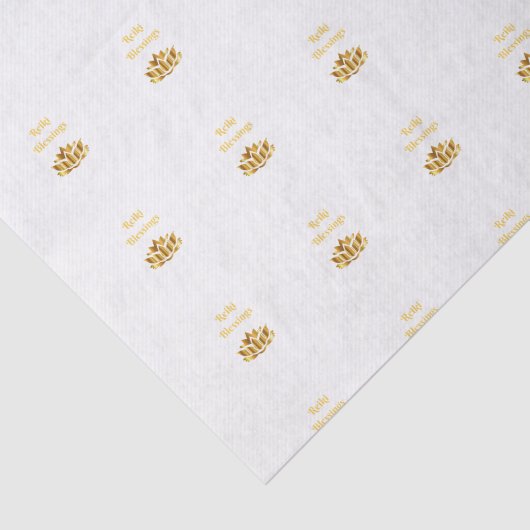 Reiki Blessings Tissuepapier (Detail)