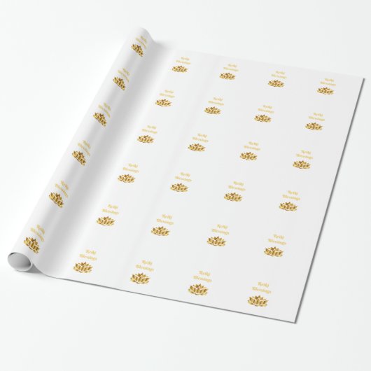 Reiki Blesssings Cadeaupapier (Uitgerold)