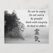 Reiki Briefkaart (Voorkant)