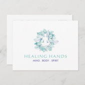 Reiki Briefkaart (Voorkant / Achterkant)