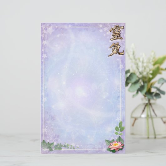 Reiki Briefpapier (Staand voorkant)