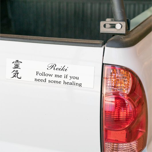 Reiki Bumpersticker (Op Truck)