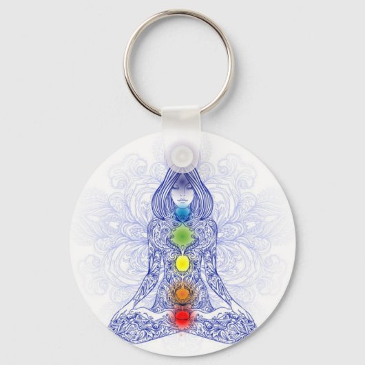 reiki/Chakra Sleutelhanger (Voorkant)