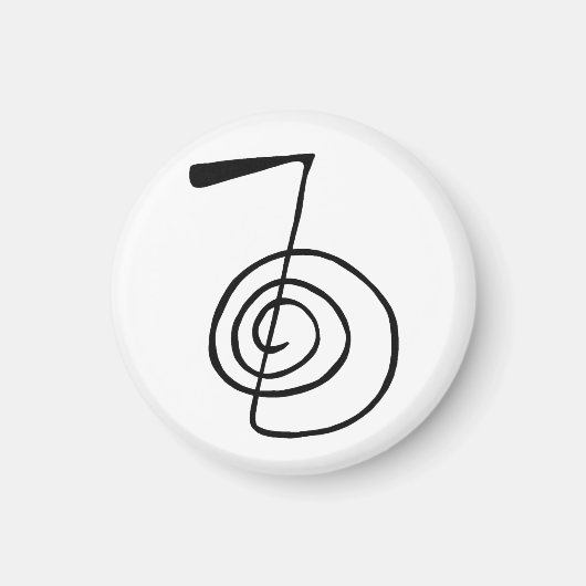 Reiki: Cho Ku Rei: Het krachtsymbool Magneet (Voorkant)