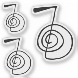 Reiki: Cho Ku Rei: het Power Symbol Sticker Pack