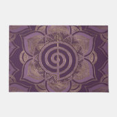 Reiki Cho Ku Rei - pastel en goud Deurmat (Voorkant)