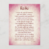 Reiki Connection gedicht art Briefkaart (Voorkant)