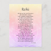 Reiki Connection Poem Art Briefkaart (Voorkant)