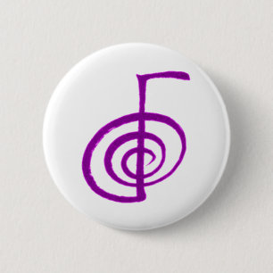 Reiki Dingen Ronde Button 5,7 Cm