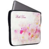 Reiki Diva Pink Blossom laptop hoesje Sleeve (Voorkant Rechts)