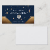 Reiki en Energy Crystal Visitekaartje (Voorkant / Achterkant)