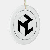 Reiki en Male Antahkarana Keramisch Ornament (Rechts)