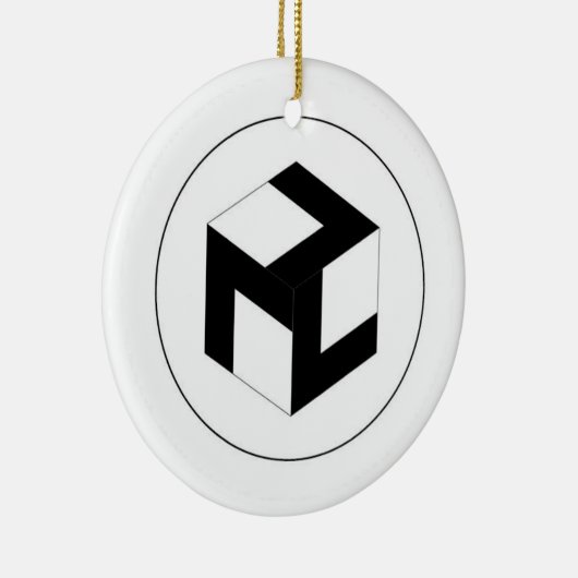 Reiki en Male Antahkarana Keramisch Ornament (Rechts)