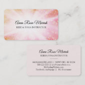 *~* Reiki — Energie-herstellende barsten — Rays Sp Visitekaartje (Voorkant / Achterkant)