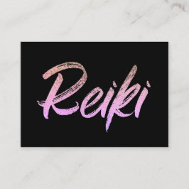 *~* Reiki Energy Healer Practitioner of Master Visitekaartje