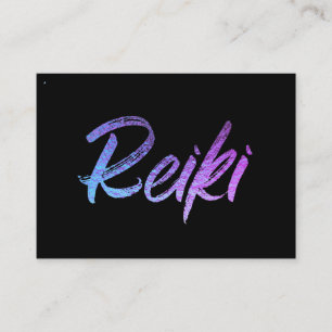 *~* Reiki Energy Healer Practitioner of Master Visitekaartje