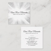 *~* Reiki Energy Healing Rays Light Worker Vierkante Visitekaartje (Voorkant / Achterkant)