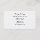 *~* Reiki Energy Healing Sparkle Rays Visitekaartje (Achterkant)