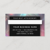 Reiki Energy Work Chakra Lichtwerker Professioneel Afsprakenkaartje (Achterkant)