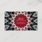 Reiki Energy Yin Yang Balance Visitekaartje (Achterkant)