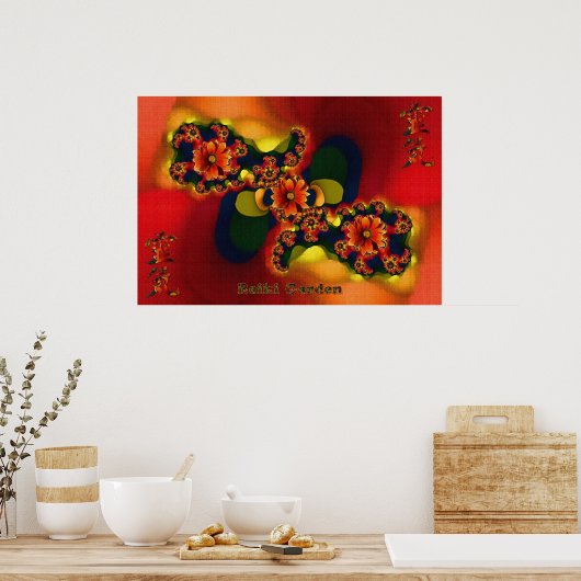 Reiki Garden Poster (Keuken)