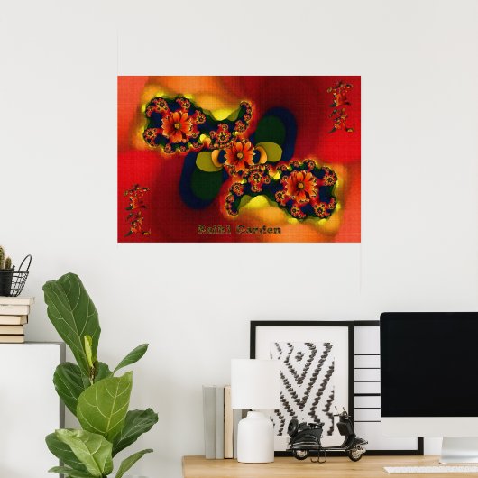 Reiki Garden Poster (Thuiskantoor)