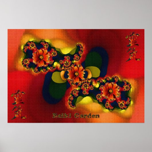Reiki Garden Poster (Voorkant)
