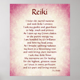 "Reiki" gedicht poster