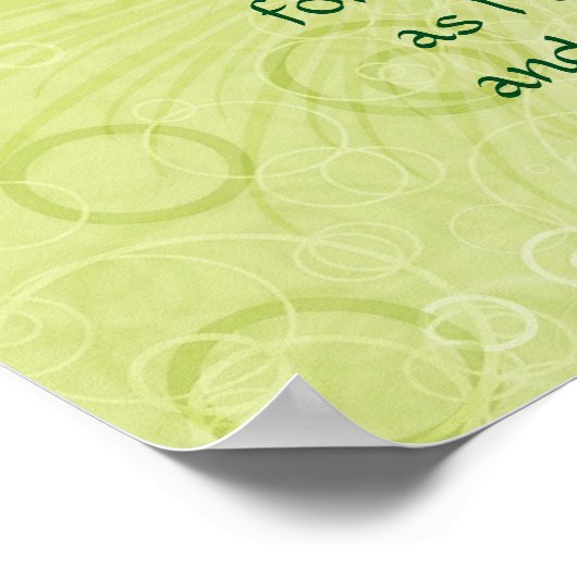 "Reiki" gedicht poster (Hoek)