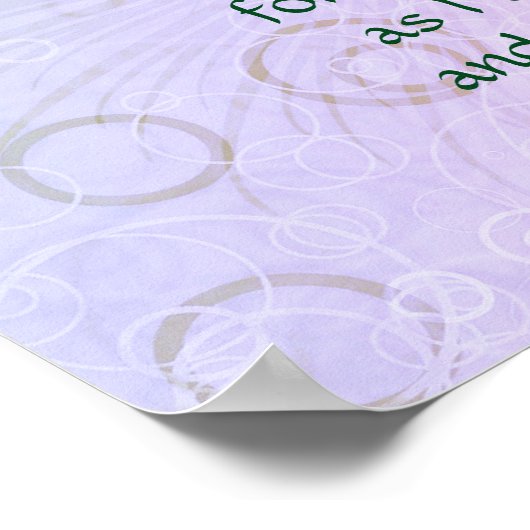 "Reiki" gedicht poster (Hoek)