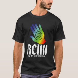 Reiki Genezende Handen Spirituele Reiki Chakra Lic T-shirt