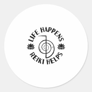 Reiki Gift Ideeën   Reiki Master Spiritualiteit Ronde Sticker