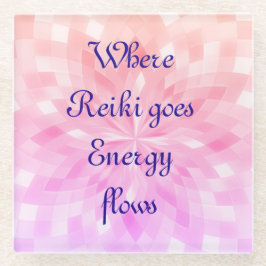 Reiki Glazen Onderzetter