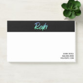 *~* Reiki Green Blue en Turquoise Iridescent Post-it® Notes (Kantoor)