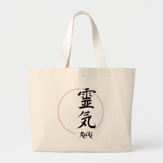 Reiki Grote Tote Bag (Voorkant)