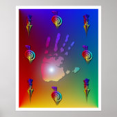 Reiki Hand Poster (Voorkant)