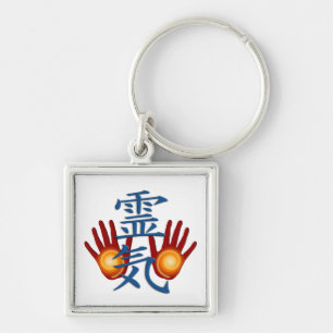 Reiki handen sleutelhanger