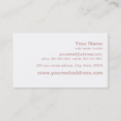 Reiki Handhand Visitekaartje (Achterkant)