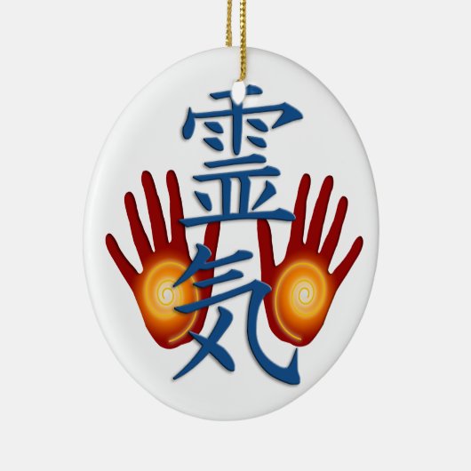 Reiki Hands Keramisch Ornament (Rechts)