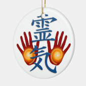 Reiki Hands Keramisch Ornament (Links)